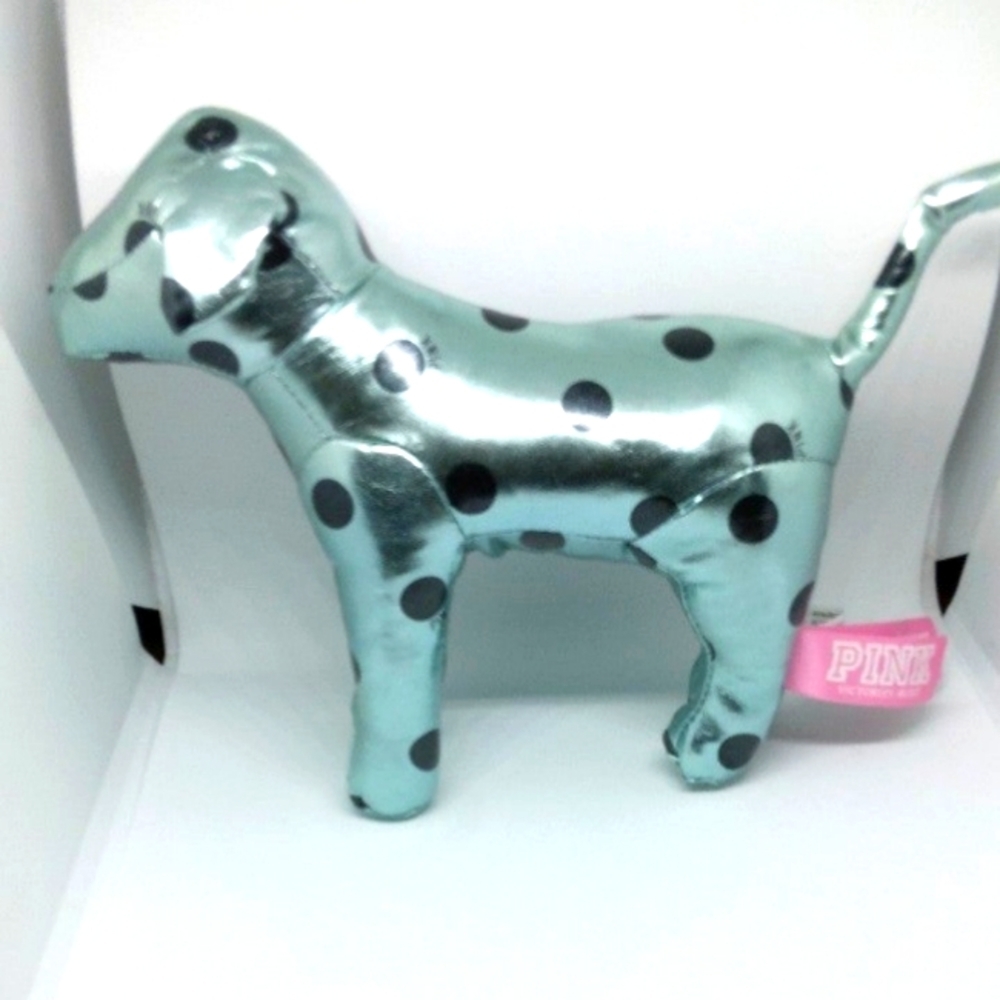 Victoria Secret PINK Mint Metallic Dog Plush